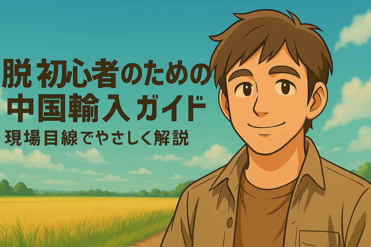脱初心者のための中国輸入ガイド